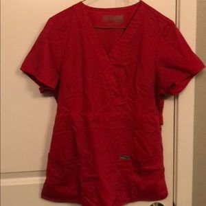 GREYS ANATOMY MEDIUM SCRUB TOP